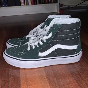 Vans Dark Green Sk8-Hi shoes